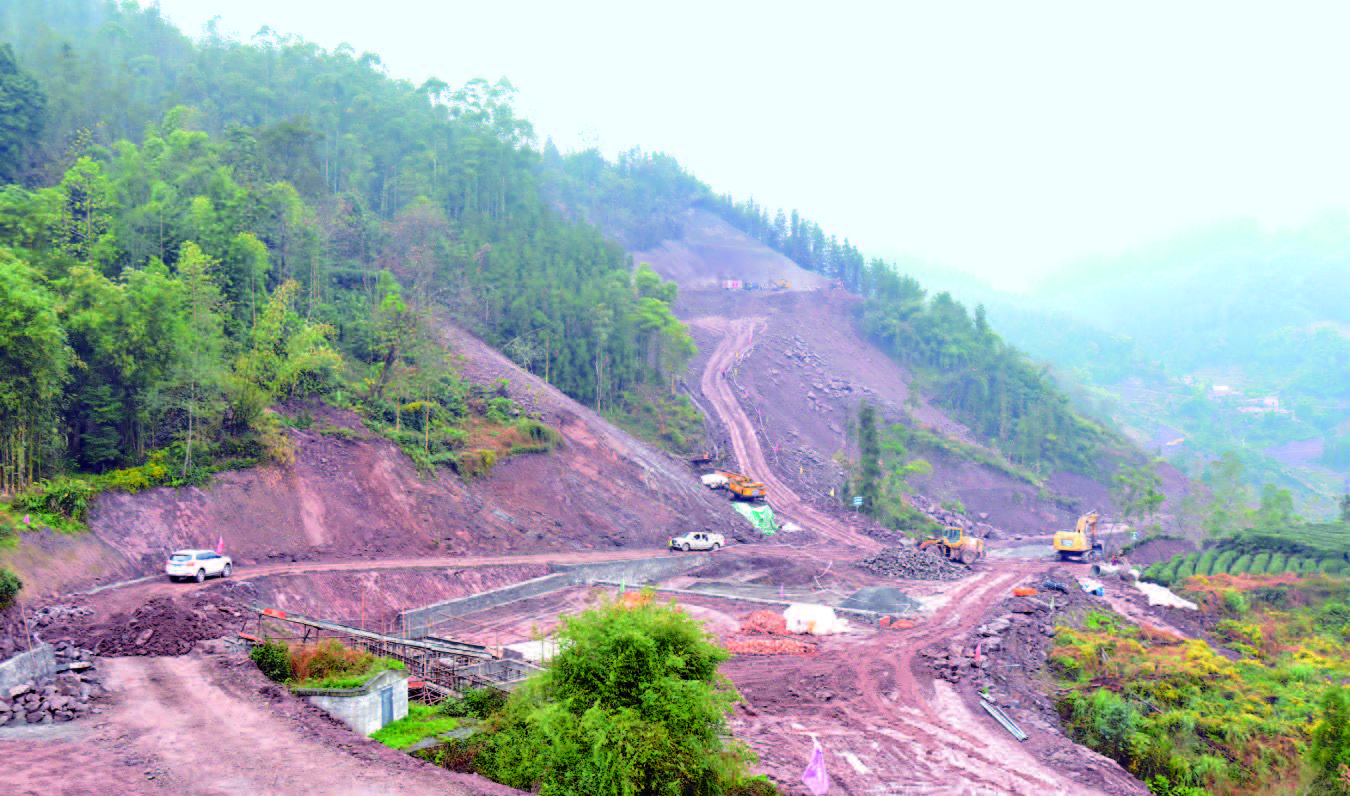 高山起“平湖” ——走进马边芦稿溪水库建设现场(图1)