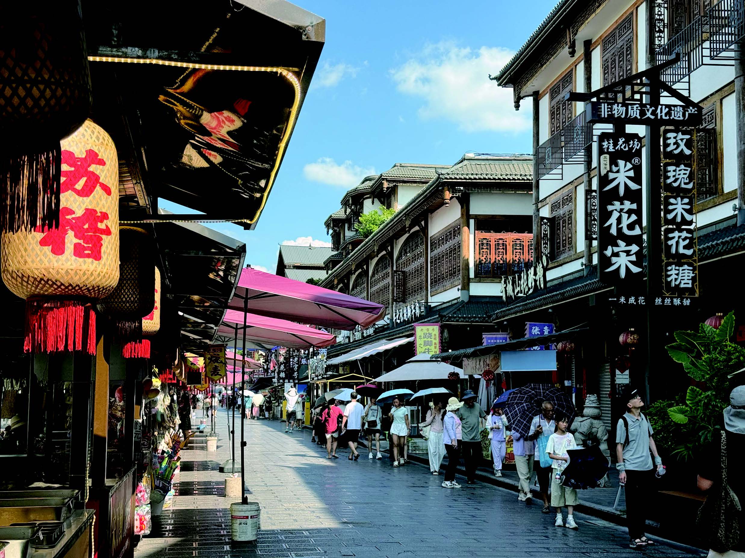 苏稽古镇 “热”力不减(图1)