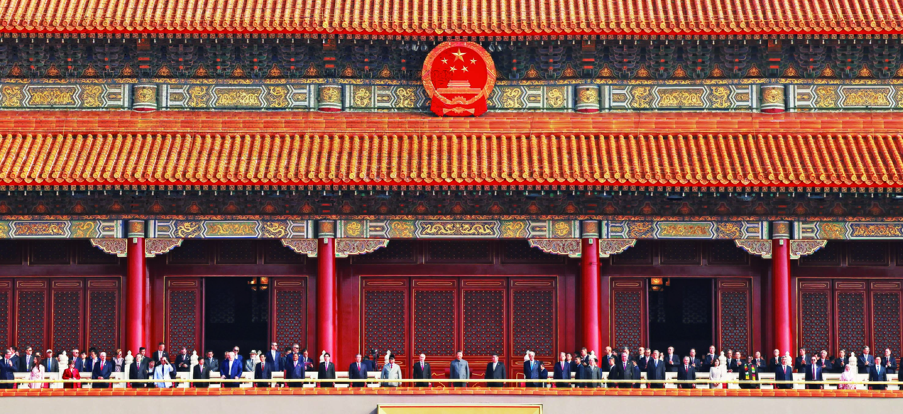纪念中国人民抗日战争暨世界反法西斯战争胜利80周年大会在京隆重举行(图1) 纪念中国人民抗日战争暨世界反法西斯战争胜利80周年大会在京隆重举行(图1)