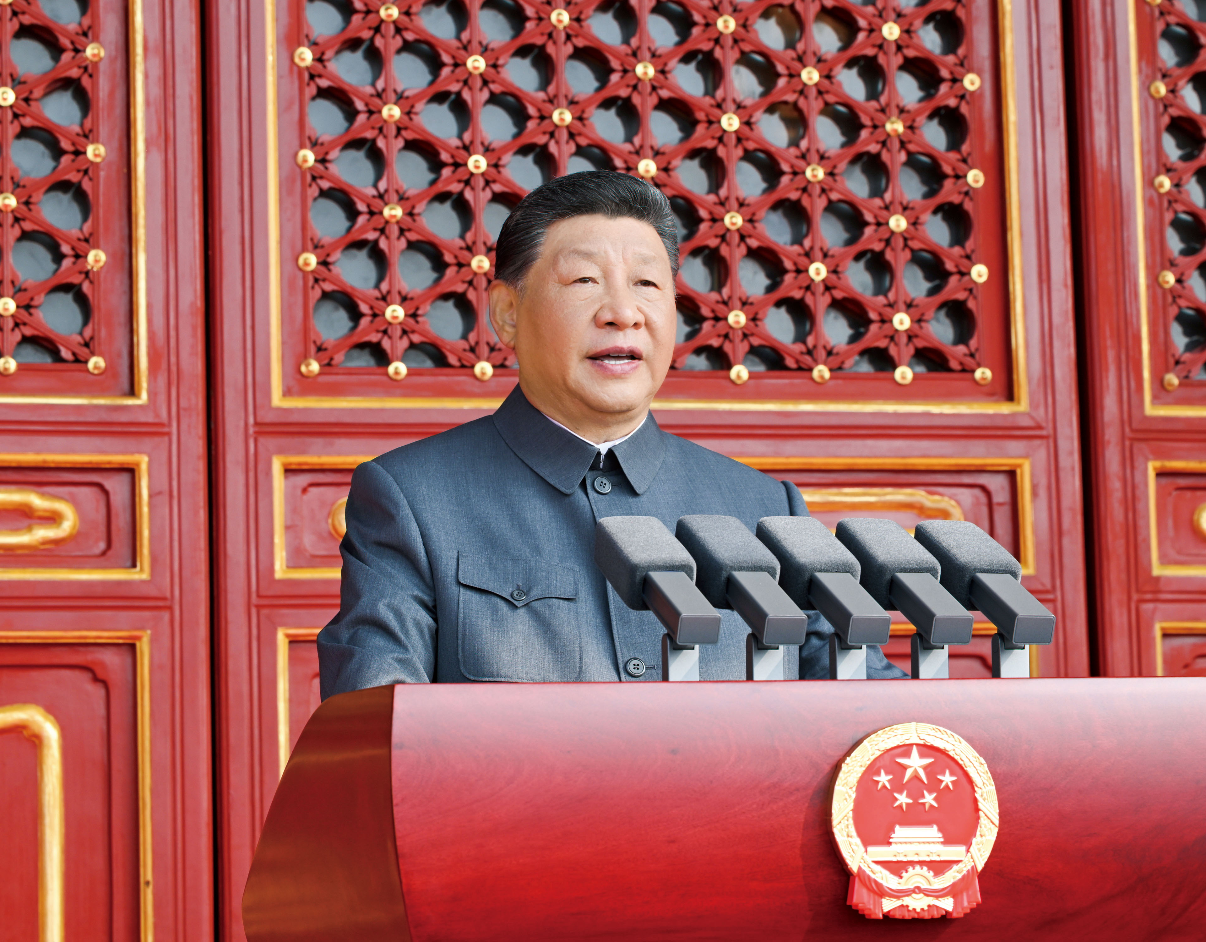 纪念中国人民抗日战争暨世界反法西斯战争胜利80周年大会在京隆重举行(图2) 纪念中国人民抗日战争暨世界反法西斯战争胜利80周年大会在京隆重举行(图2)