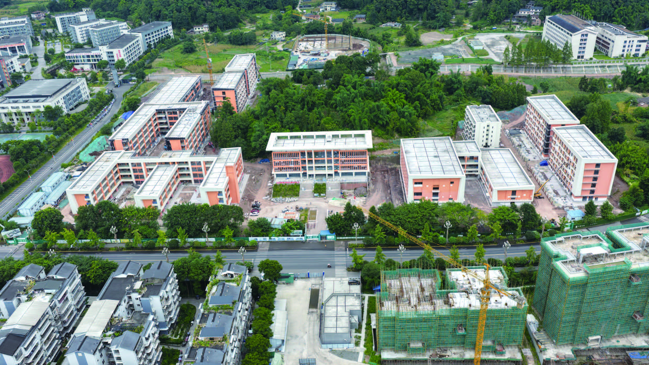 沐川中职产教融合实训基地抓紧装修(图1)